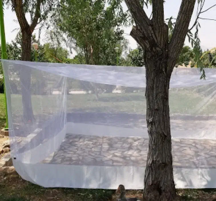 پشه بند حریر|رختخواب، بالش، پتو|اردکان, |دیوار