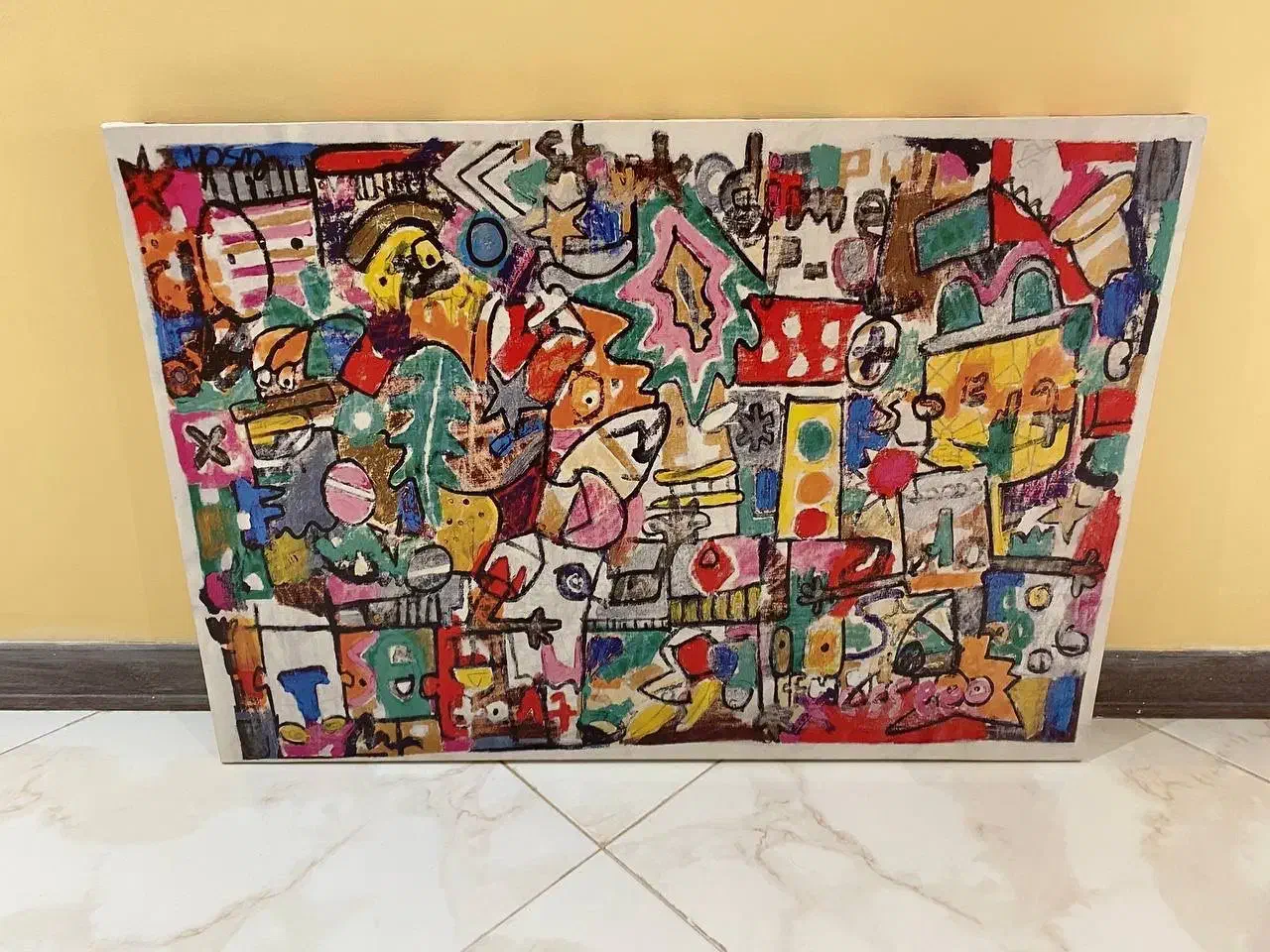 تابلو بوم بزرگ|تابلو، نقاشی، عکس|ورامین, ورامین|دیوار