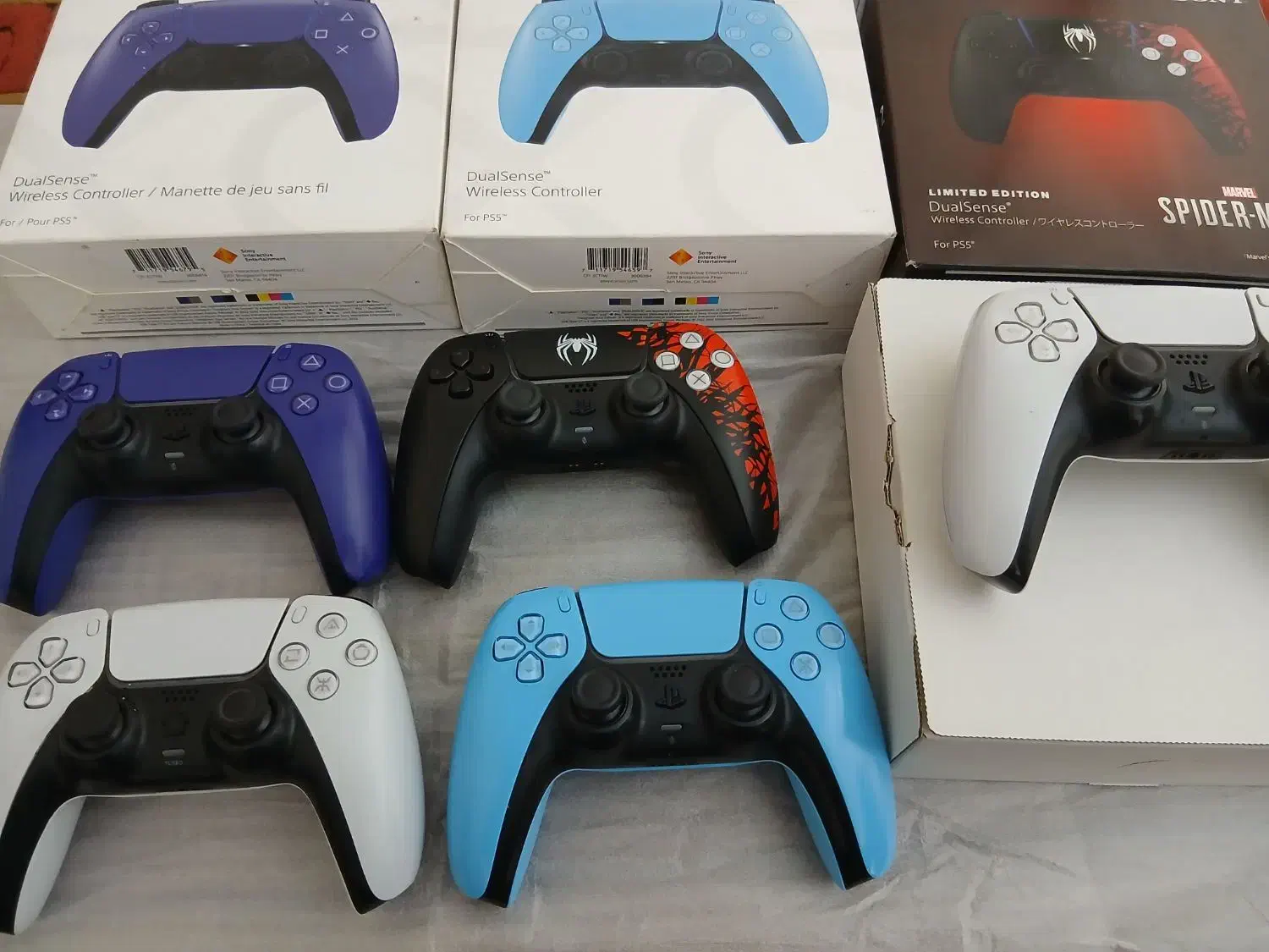 دسته ps5 ps4 باضمانت باگارانتی|کنسول، بازی ویدئویی و آنلاین|ساری, |دیوار