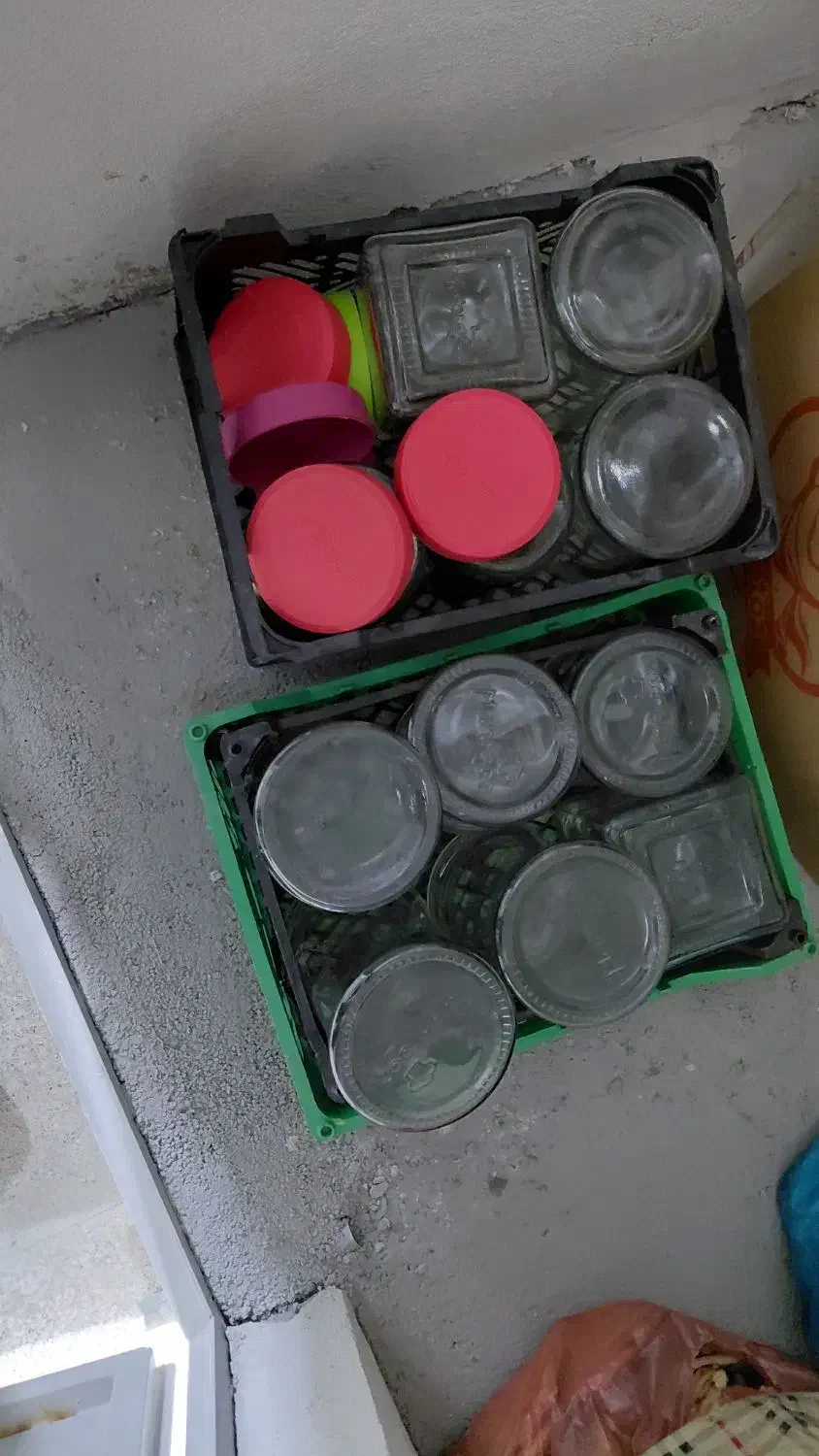 شیشه حبوبات|ظروف نگهدارنده، پلاستیکی، یکبارمصرف|بجنورد, |دیوار