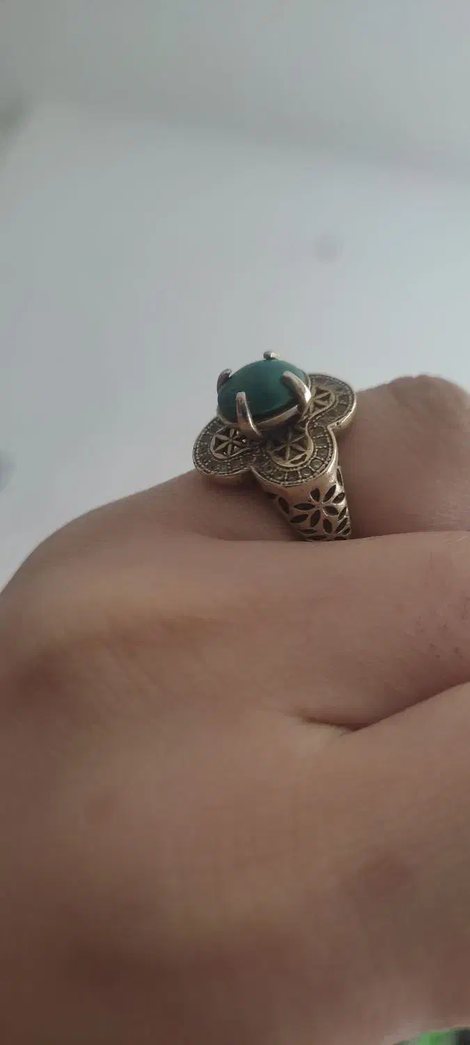 انگشتر قدیمی کپی طلا|جواهرات|شیراز, شهرک فرزانگان|دیوار