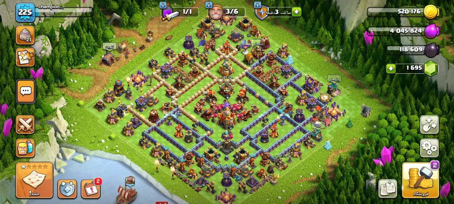 اکانت کلش فول|کنسول، بازی ویدئویی و آنلاین|قم, ولیعصر|دیوار