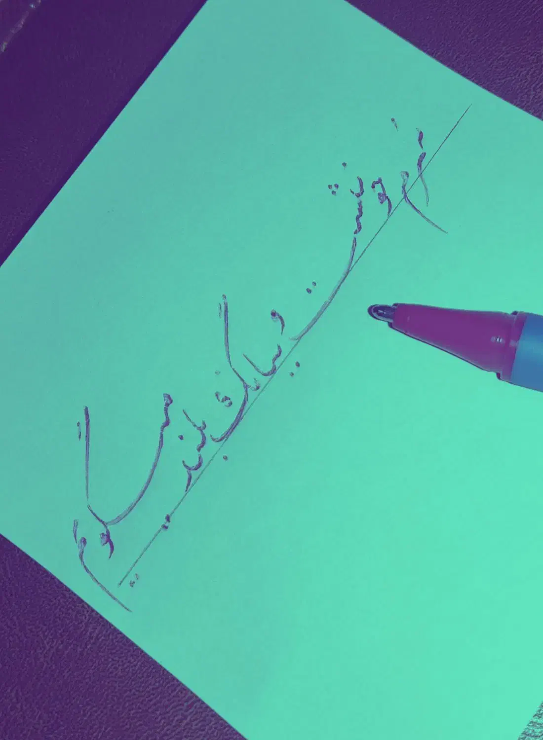 کلاسهای آموزش خوشنویسی نستعلیق با خودکار|خدمات آموزشی|ارومیه, |دیوار