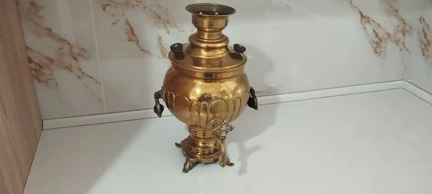 سماور قدیمی|سماور، چای‌ساز، قهوه‌ساز|کرمان, |دیوار