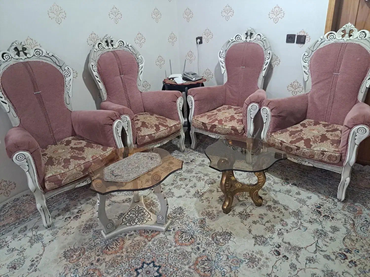 مبل ۹ نفره|میز و صندلی غذاخوری|اصفهان, برازنده|دیوار