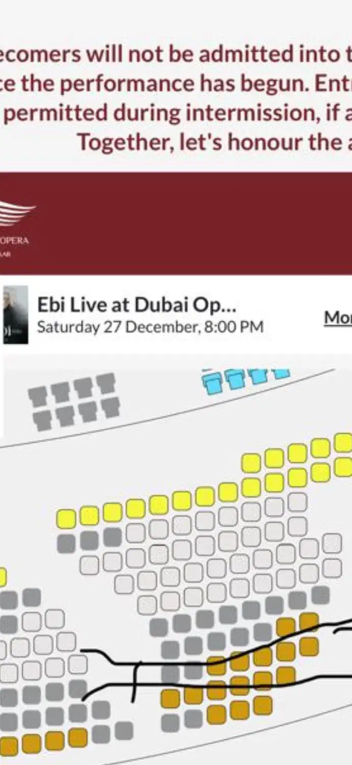بلیط کنسرت ابی  دبی اپرا|بلیت کنسرت|لامرد, |دیوار