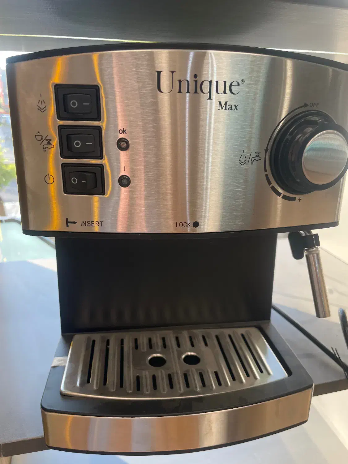 اسپرسوساز خانگی اکبند ۲۴ ماه گارانتی به قیمت عمده|سماور، چایساز، قهوهساز|هشتگرد, شهرک بعثت|دیوار