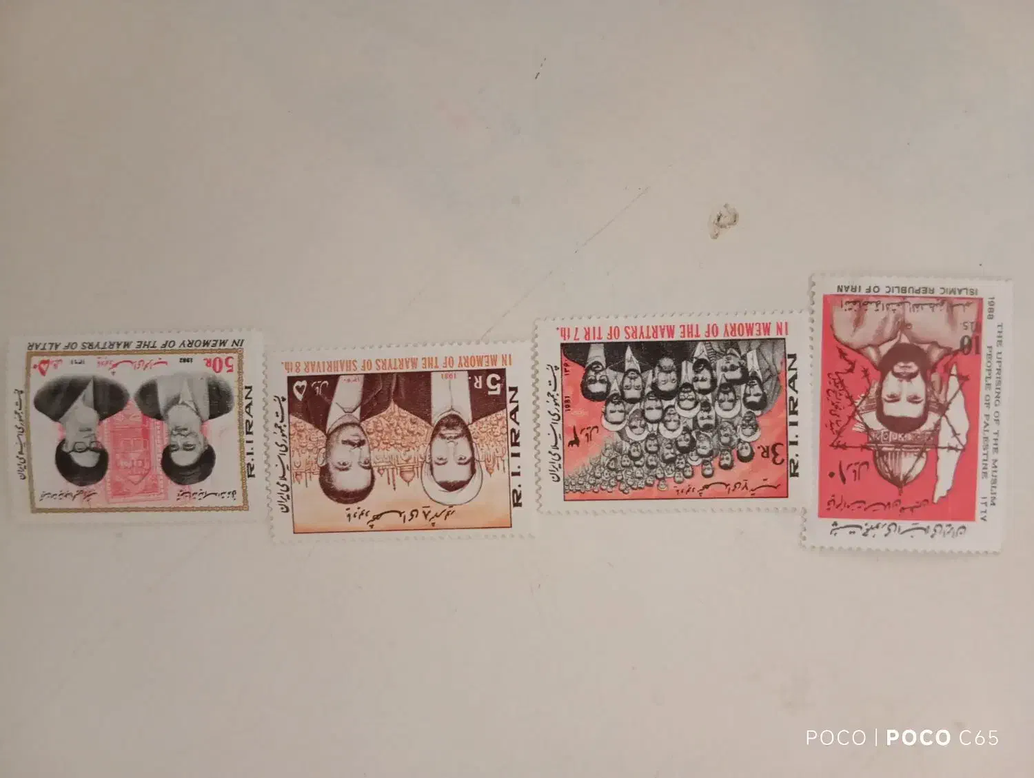 تمبرهای قدیمی|کلکسیون سکه، تمبر، اسکناس|ری, دیلمان|دیوار