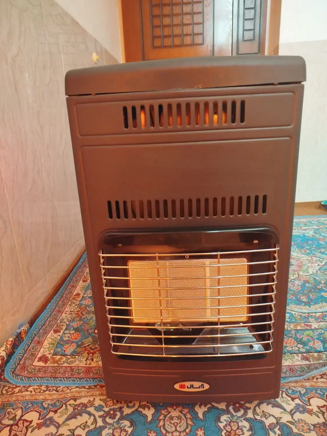 بخاری کپسولی  ابسال|بخاری، هیتر، شومینه|زارچ, |دیوار