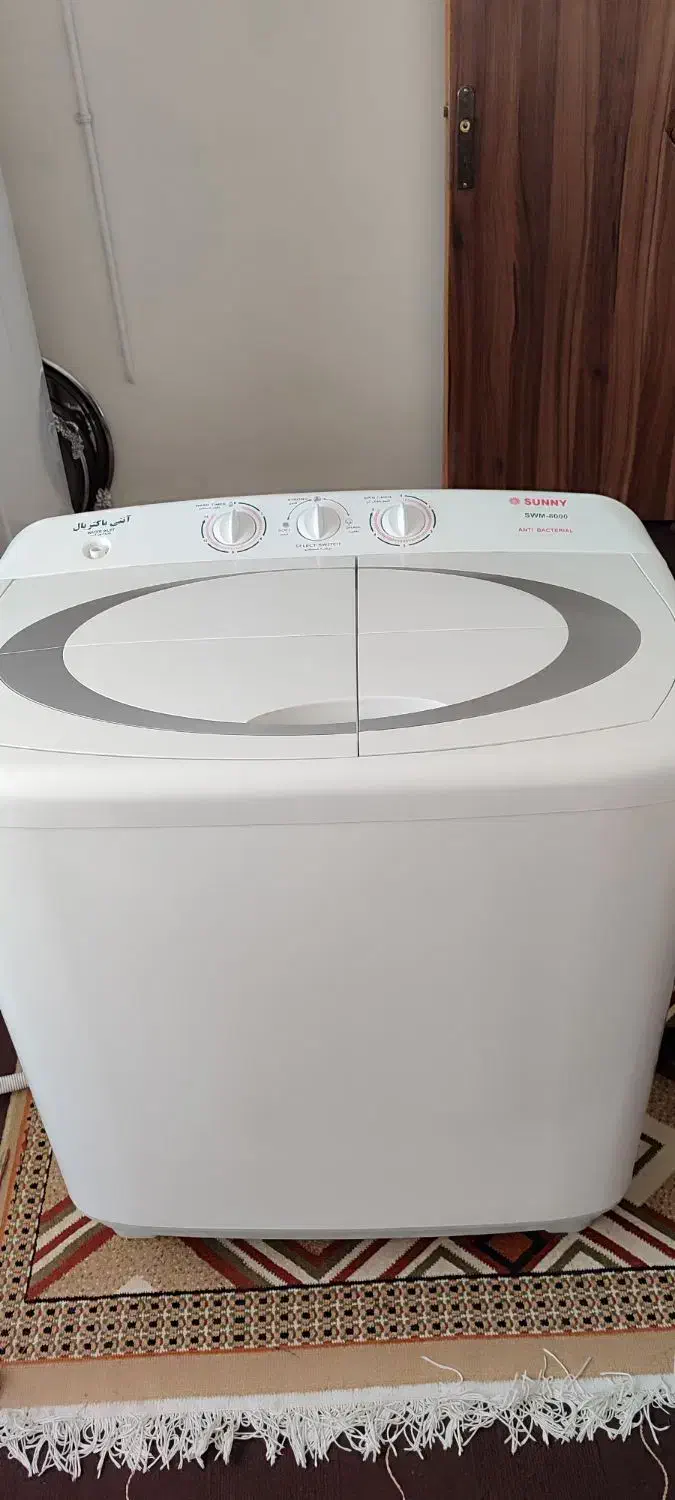 لباسشویی دوقلو در حد نو|ماشین لباسشویی و خشک‌کن لباس|تایباد, |دیوار