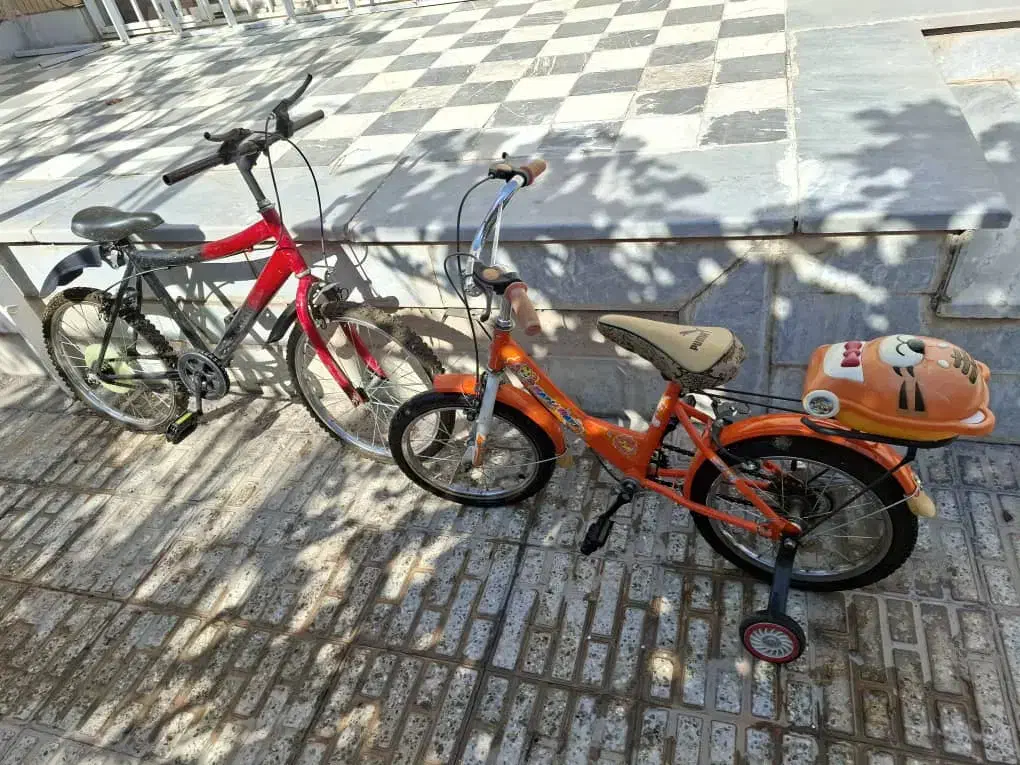 یه جفت دوچرخه|دوچرخه، اسکیت، اسکوتر|فولادشهر, A4|دیوار