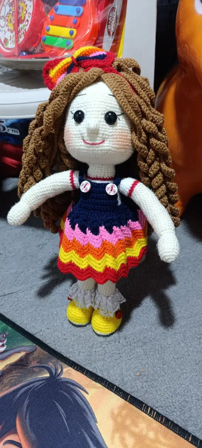 عروسک بافتنی|اسباببازی بچه|آران و بیدگل, |دیوار