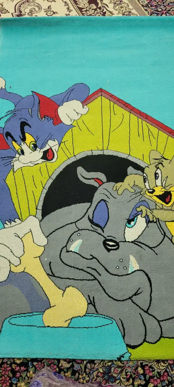 قالی کودک|فرش|کرمان, |دیوار