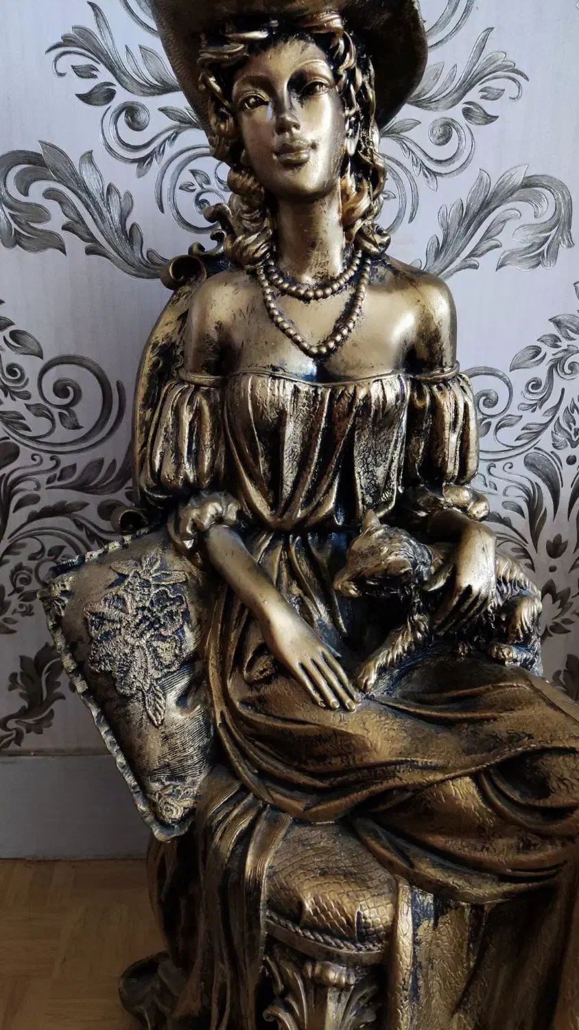 مجسمه پتینه کاری شده زیبا|مجسمه، تندیس، ماکت|مشهد, رستگار|دیوار