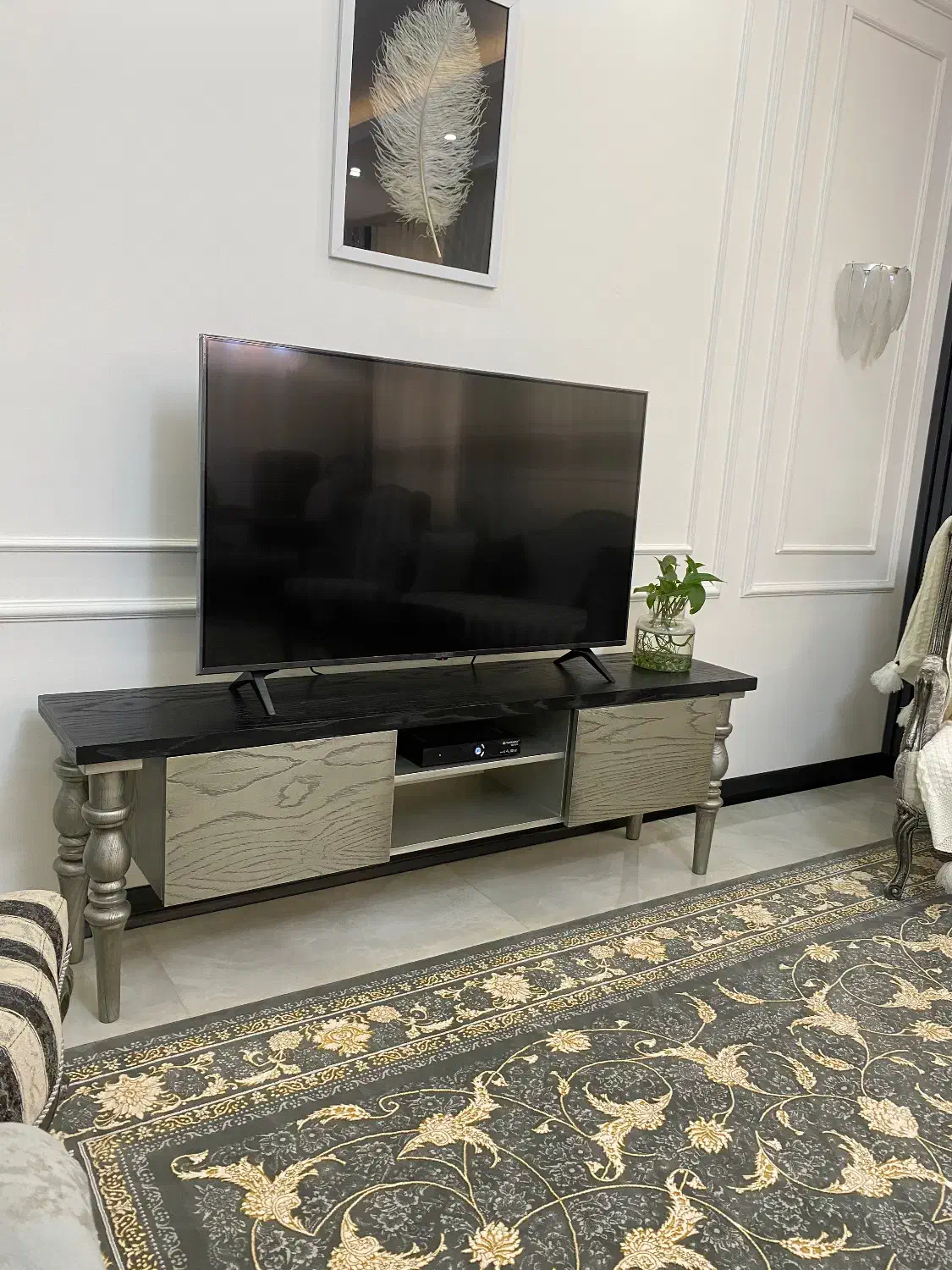 آینه کنسول و تی وی|بوفه، ویترین، کنسول|قدس, شهرقدس|دیوار