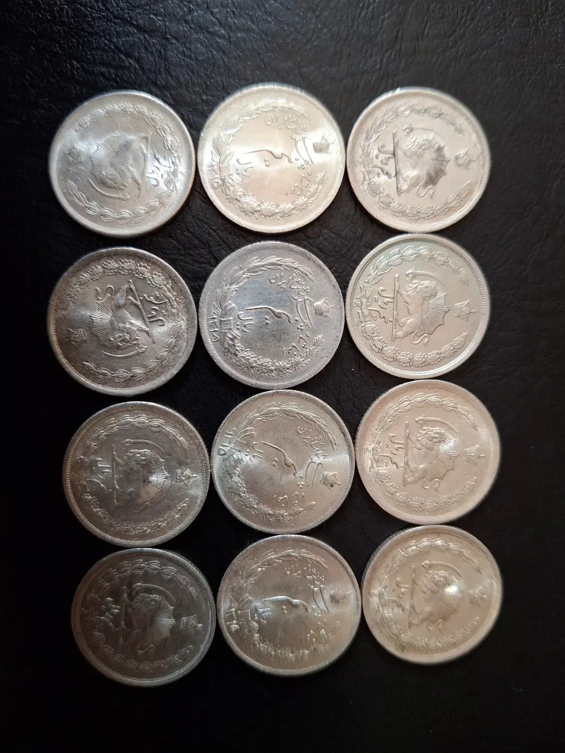 12 عدد سکه نیم ریالی|کلکسیون سکه، تمبر، اسکناس|شیراز, فرهنگ شهر|دیوار