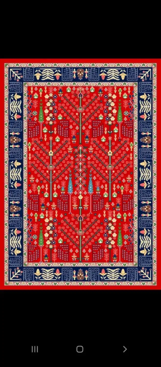 فرش ۶متره برای  بافت داده میشه|فرش|پارس‌آباد, |دیوار