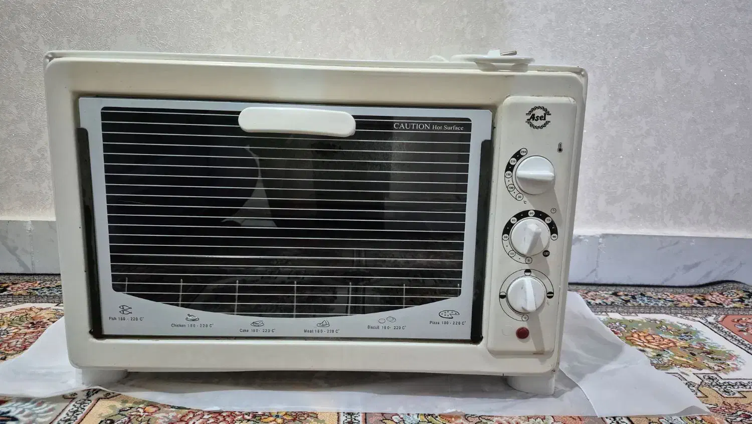 فر برقی آسل اصل ترکیه|اجاق گاز و لوازم برقی پختوپز|سهند, |دیوار