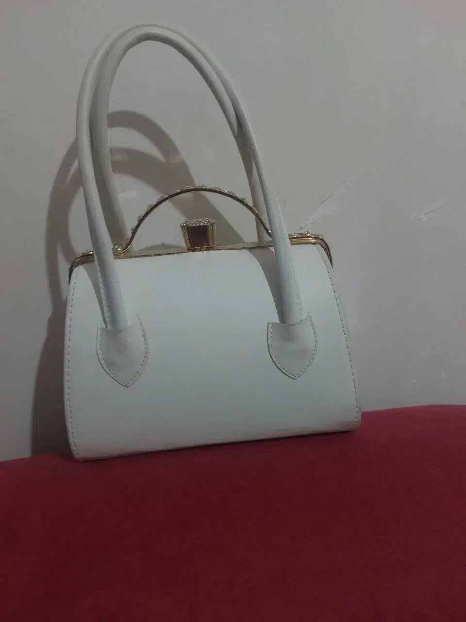 کیف دستی سفید نو عروس خانم ها|کیف، کفش، کمربند|دامغان, |دیوار