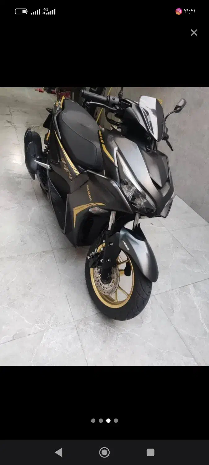 آیروکس همتاز155|موتورسیکلت|رودبنه, |دیوار