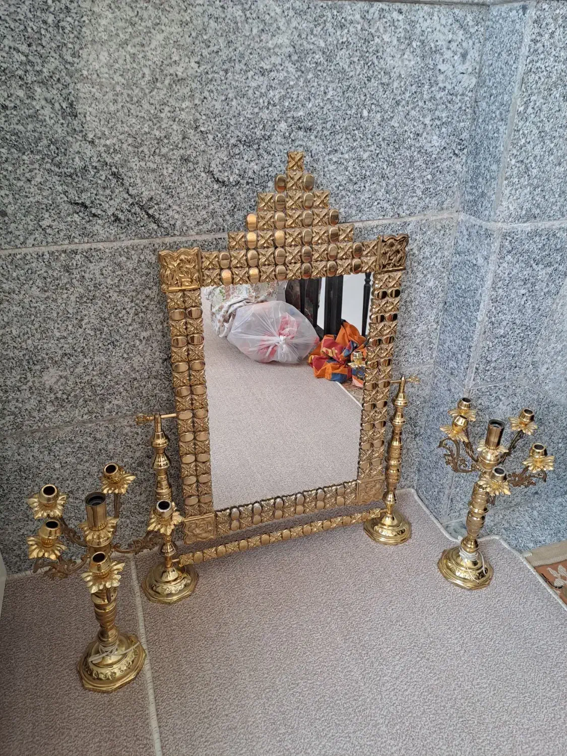 آینه و شمعدانی|آینه|قم, پردیسان|دیوار