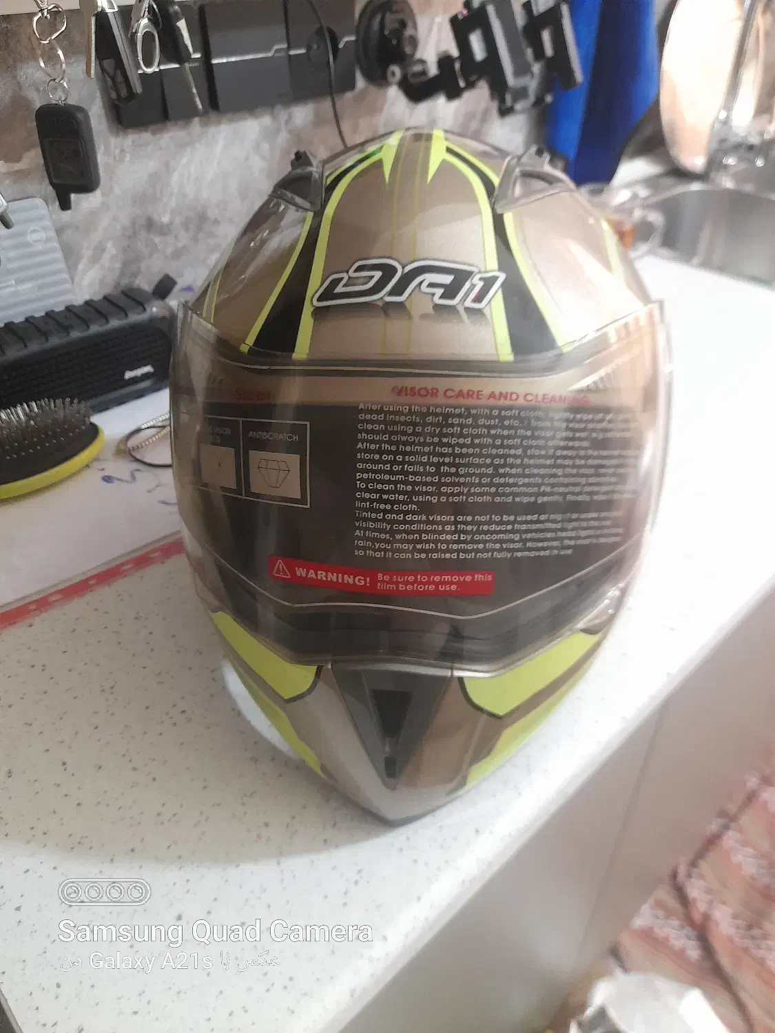 کلاه ایمنی  فک متحرک|قطعات یدکی و لوازم جانبی|تهران, تهرانسر غربی|دیوار