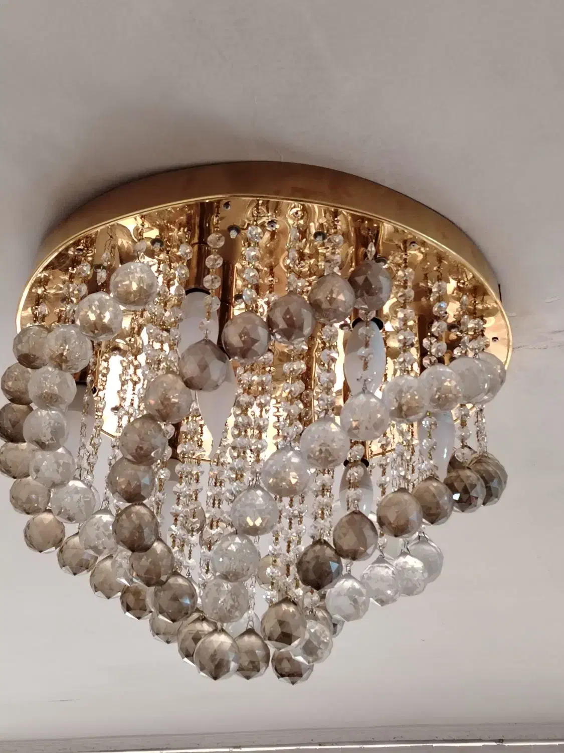 لوستر کریستال سایز 50|لوستر و چراغ آویز|مشهد, آزادشهر|دیوار