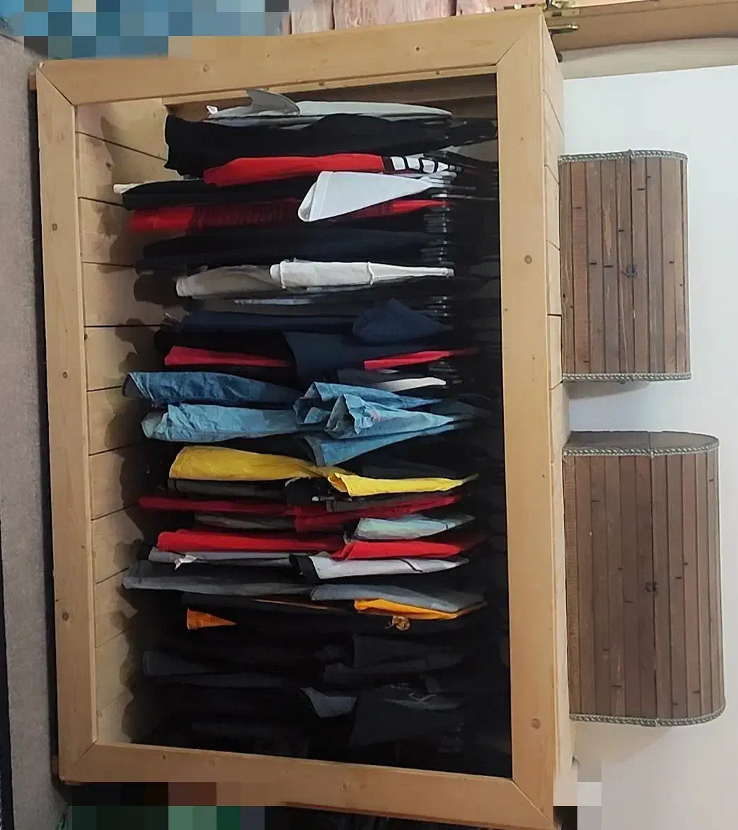 رگال لباس چوبی|جاکفشی، کمد، دراور|کازرون, |دیوار