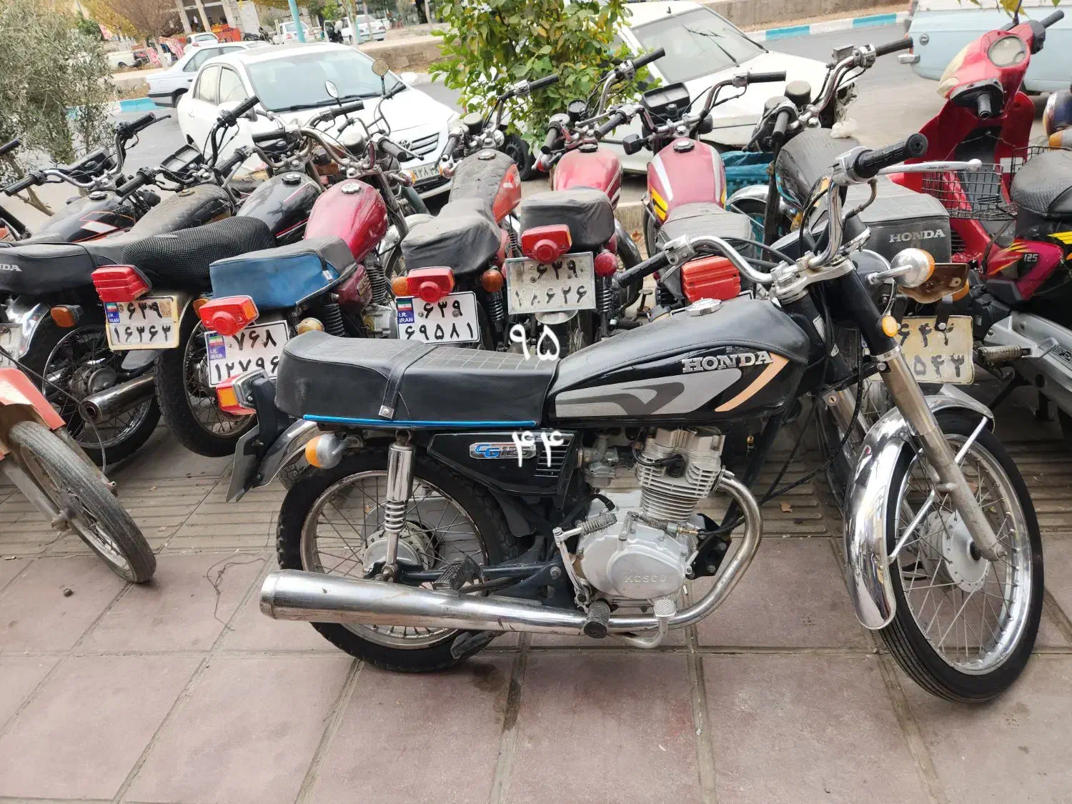 تریل هندا بی کلاچ سوزکی|موتورسیکلت|یزد, |دیوار