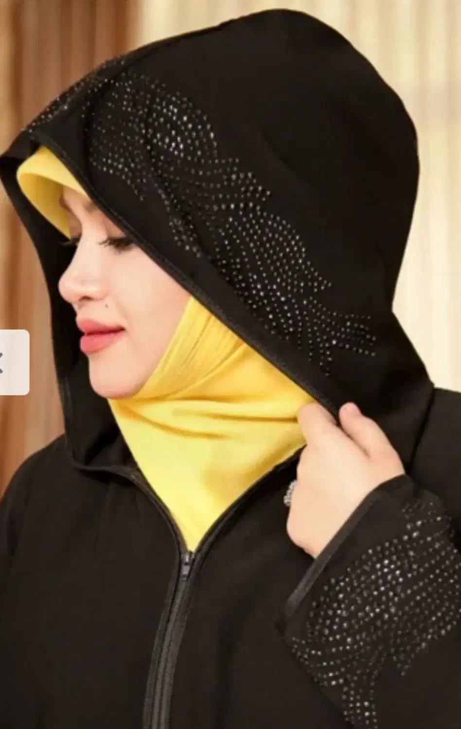 چادر مشکی عربی شنل دار (نو)|لباس|رودهن, |دیوار