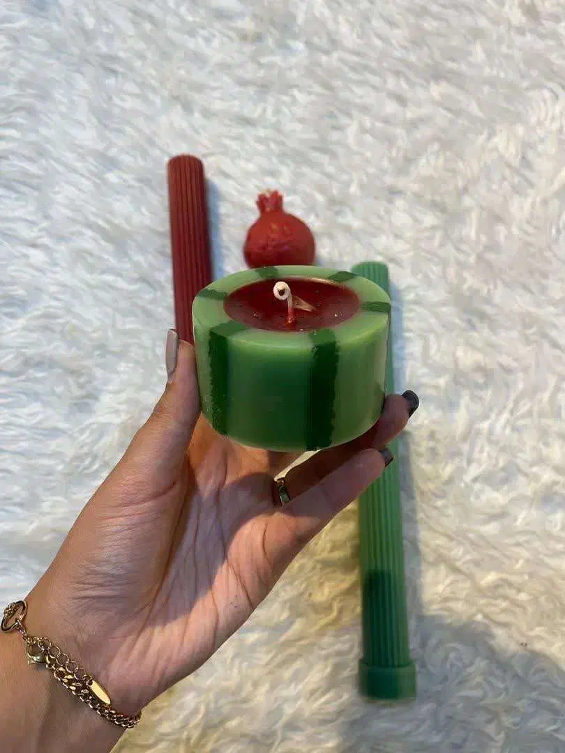 شمع یلدایی|صنایع دستی و سایر لوازم تزئینی|قم, پردیسان|دیوار