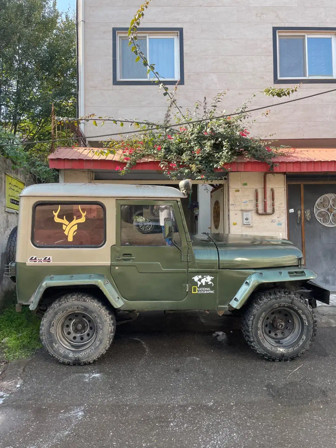 جیپ صحرا تمیز و سالم|خودرو سواری و وانت|لاهیجان, بوجایه|دیوار