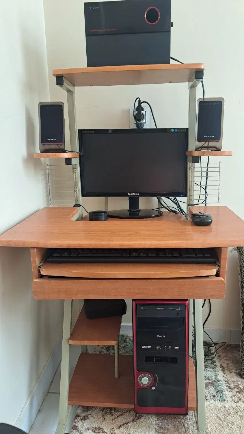 کامپیوتر با کلیه لوازم|رایانه رومیزی|تهران, نیکنام|دیوار