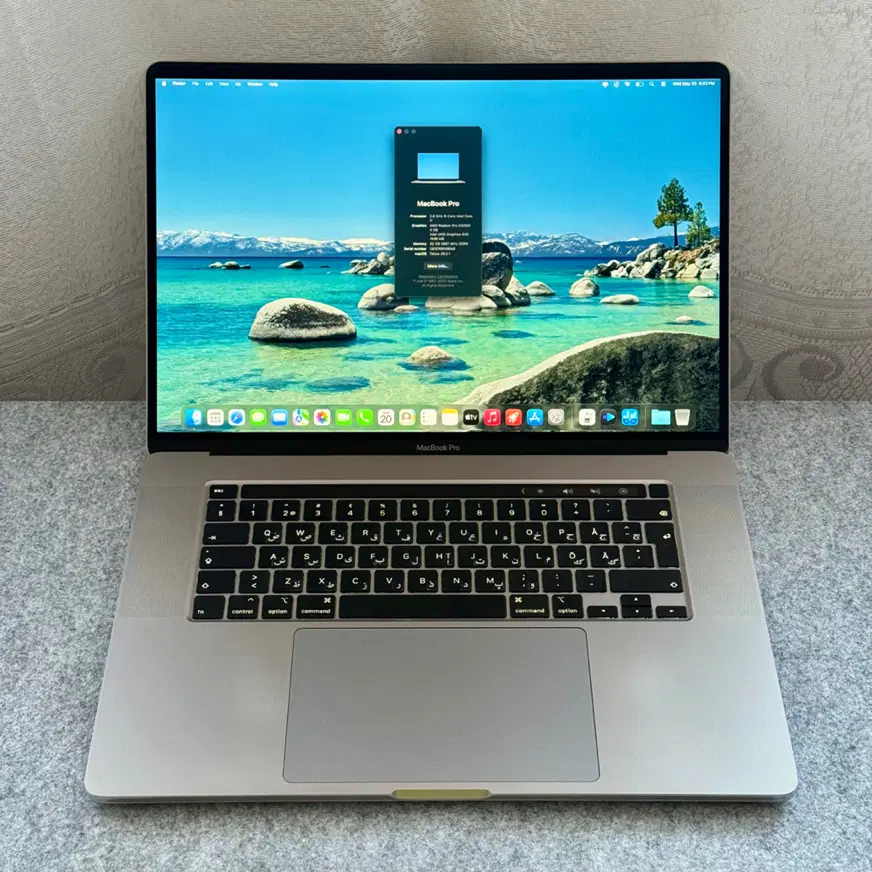MacBook Pro 16 2019 / i7 / 32GB / 512GB / 4GB|رایانه همراه|تهران, ورزشگاه آزادی|دیوار