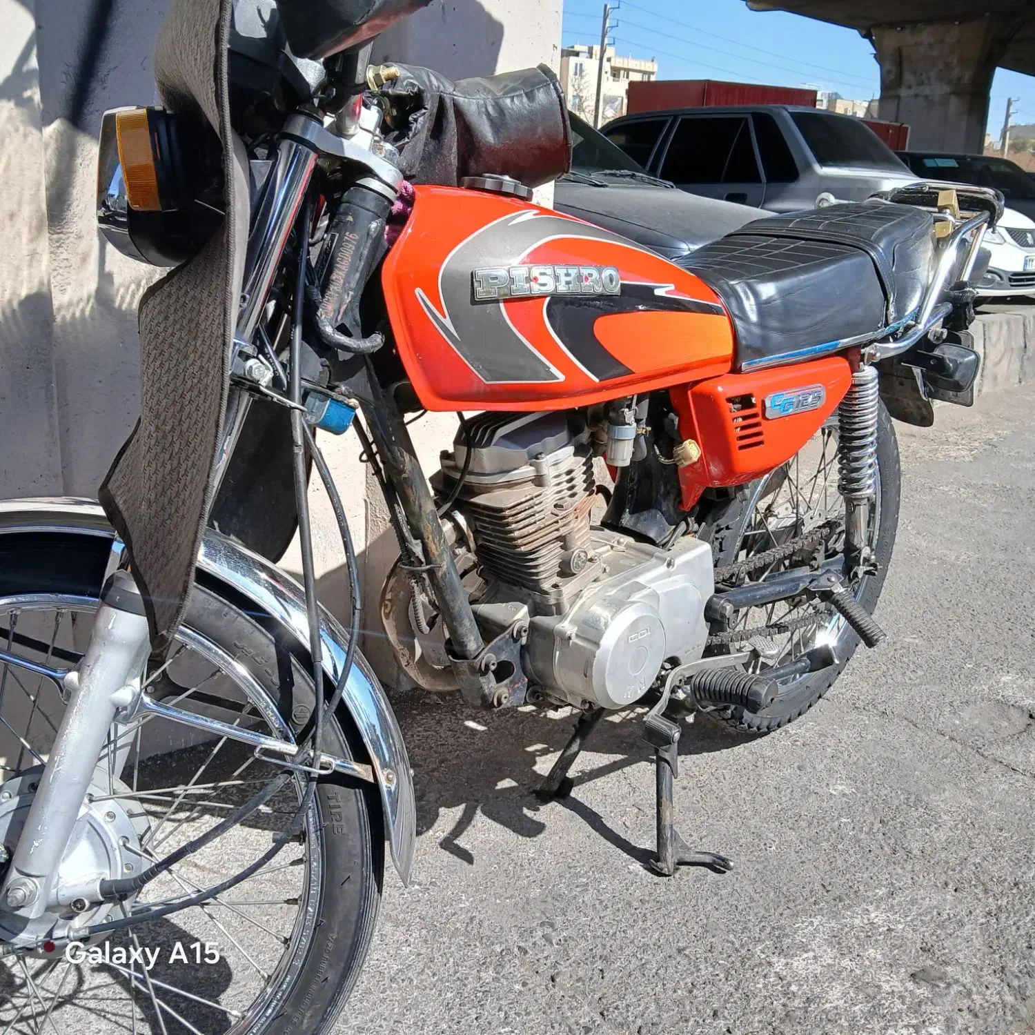 هندا ۱۲۵|موتورسیکلت|تهران, خاک سفید|دیوار