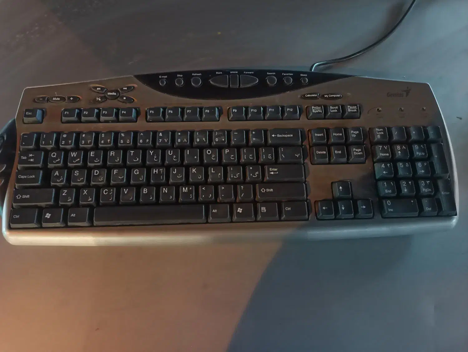 کیبورد|قطعات و لوازم جانبی رایانه|شیراز, پودنک|دیوار