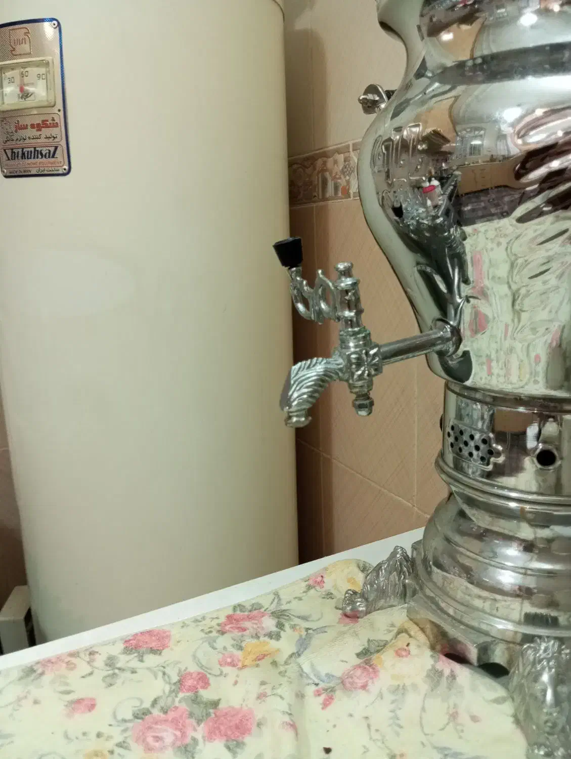 سماور گازی تابان|سماور، چایساز، قهوهساز|قم, بنیاد|دیوار