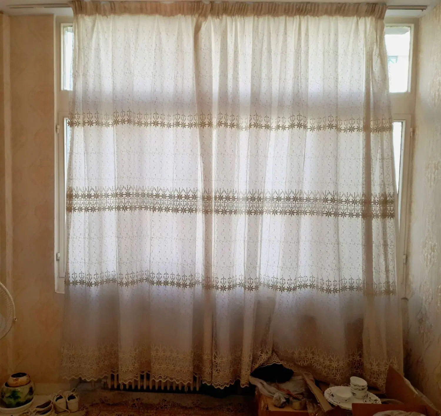 دو عدد پرده|پرده، رانر، رومیزی|تهران, صادقیه|دیوار