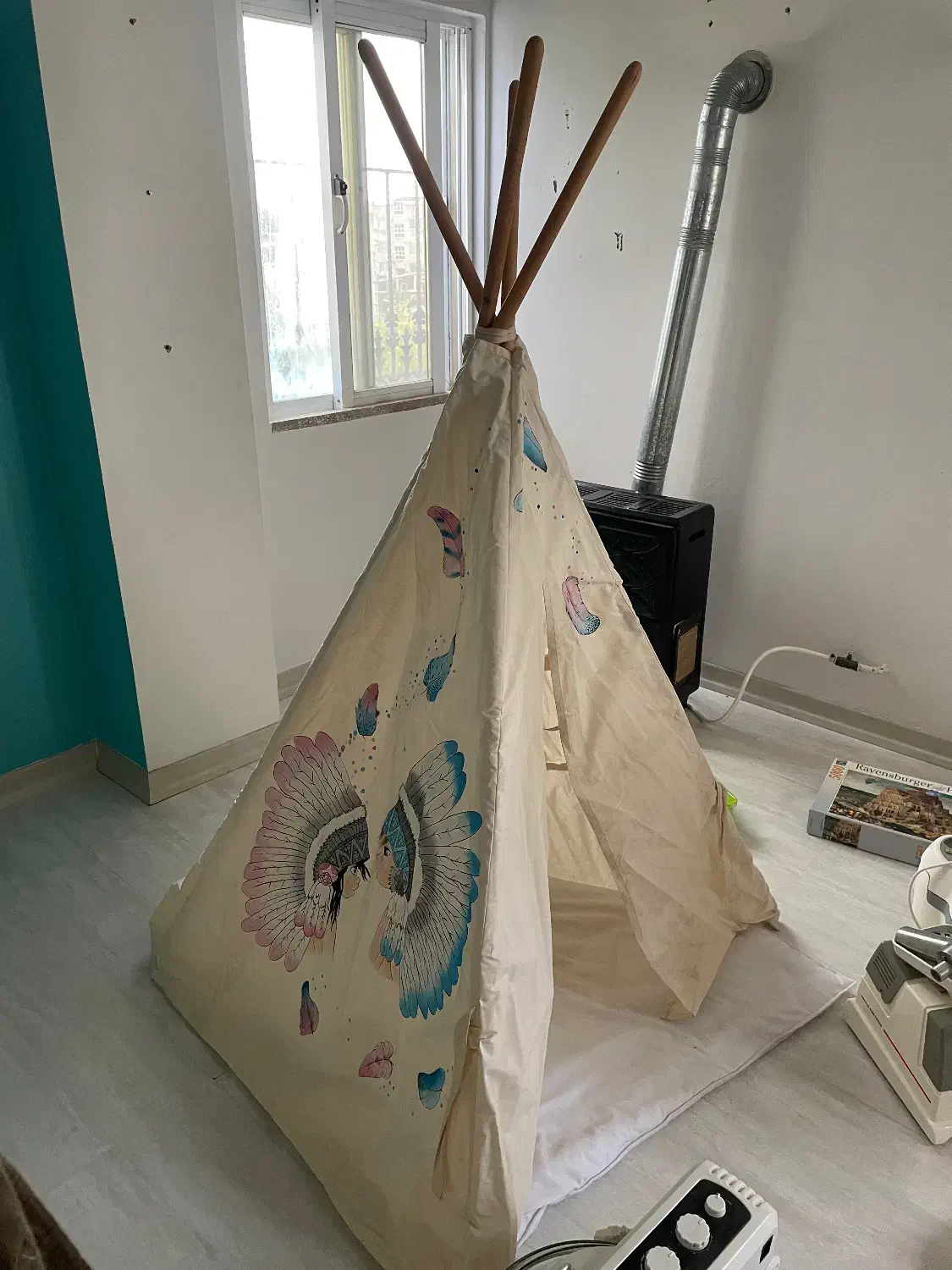 چادر سرخ پوستی|اسباب و اثاث بچه|رویان, |دیوار