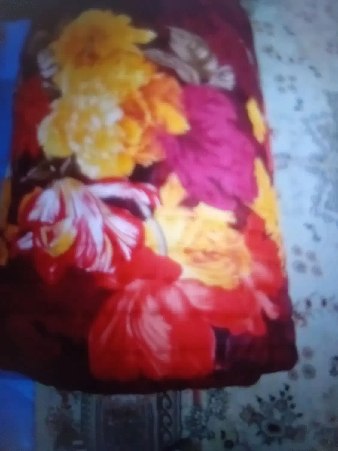 لحاف کرسی پشم گوسفند|رختخواب، بالش، پتو|هشتگرد, قاسم آباد بزرگ|دیوار