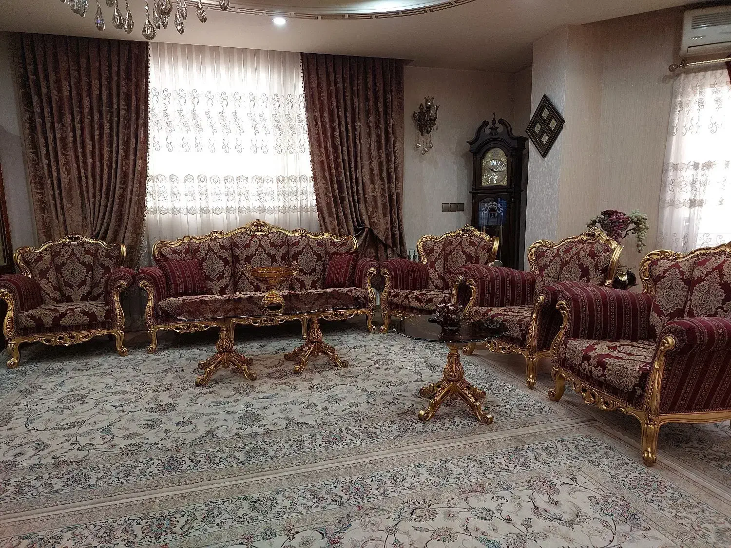مبلمان و ناهارخوری ورق طلا|مبلمان خانگی و میز عسلی|قرچک, محمد آباد|دیوار
