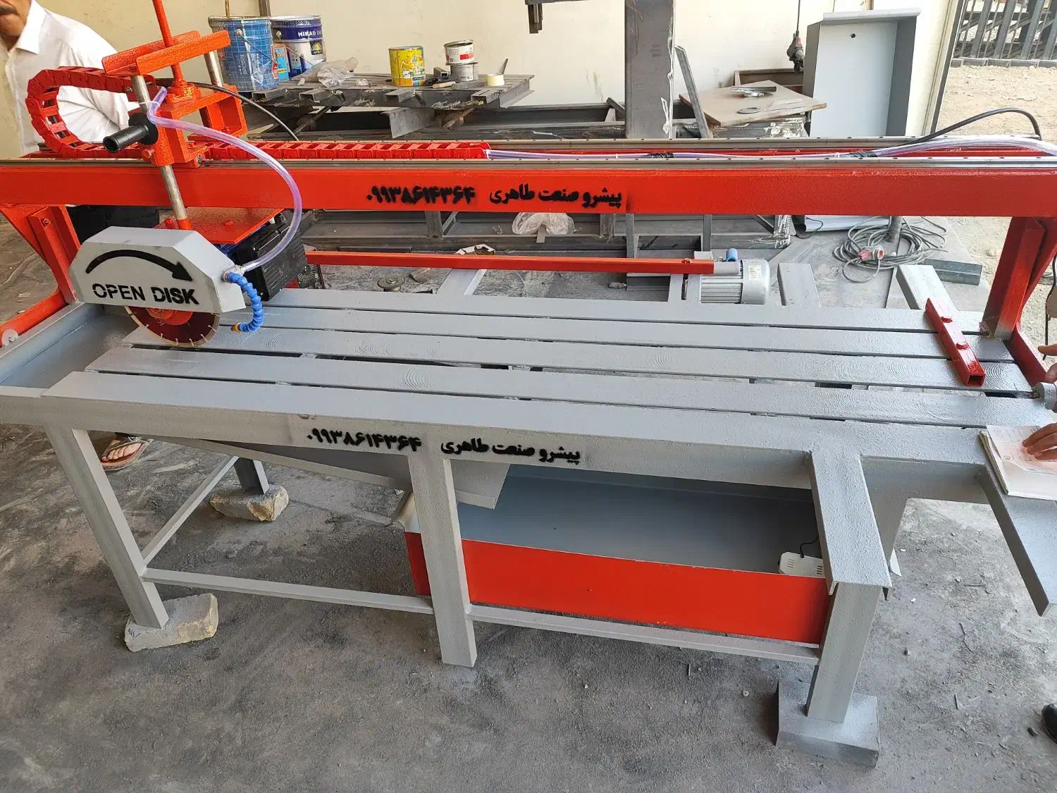 دستگاه برش سنگ وسرامیک/فرزآبی/ابزار/اسلب بر/اسکراچ|ماشینآلات صنعتی|یزد, |دیوار