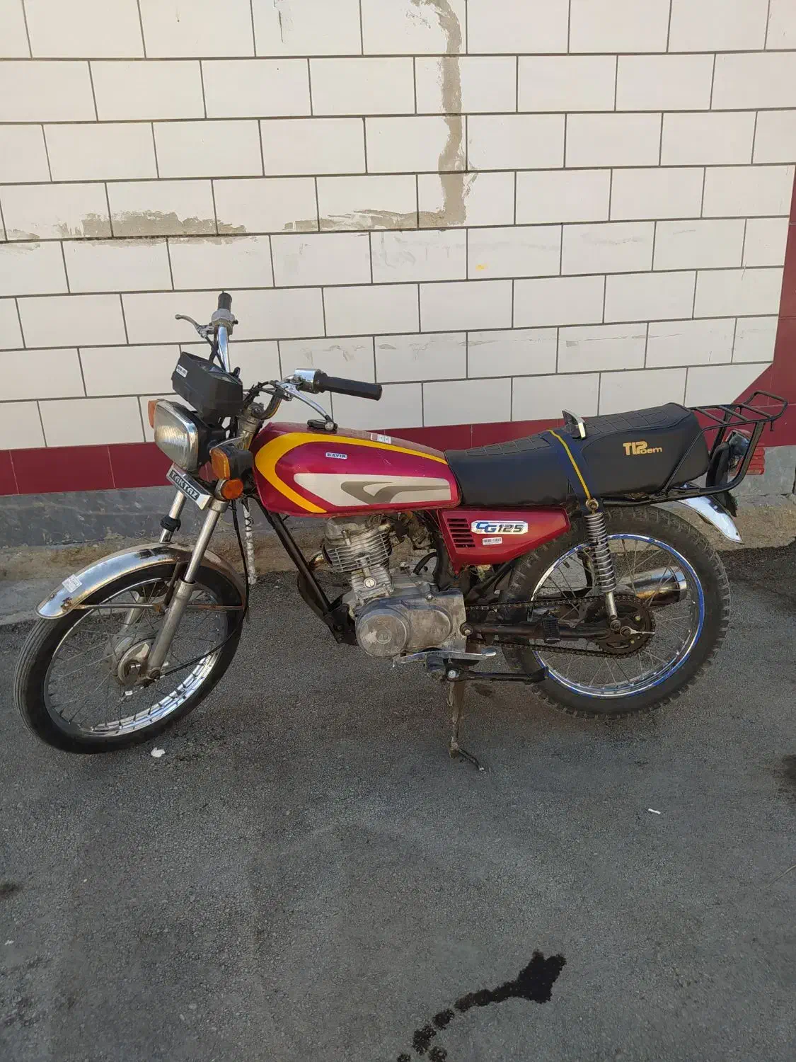 موتور125مدل 85 عالی انجین عالی پلاک قدیم کامل|موتورسیکلت|رامهرمز, |دیوار