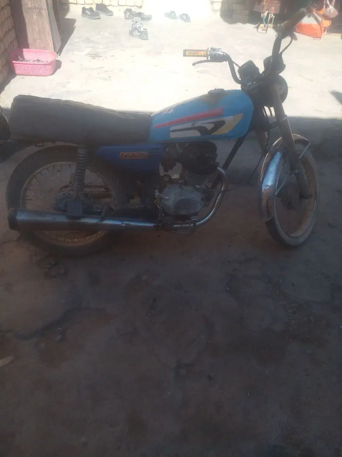 فروش موتور مدل 83 پلاک قدیم قیمت 22 تومن|موتورسیکلت|بن, |دیوار