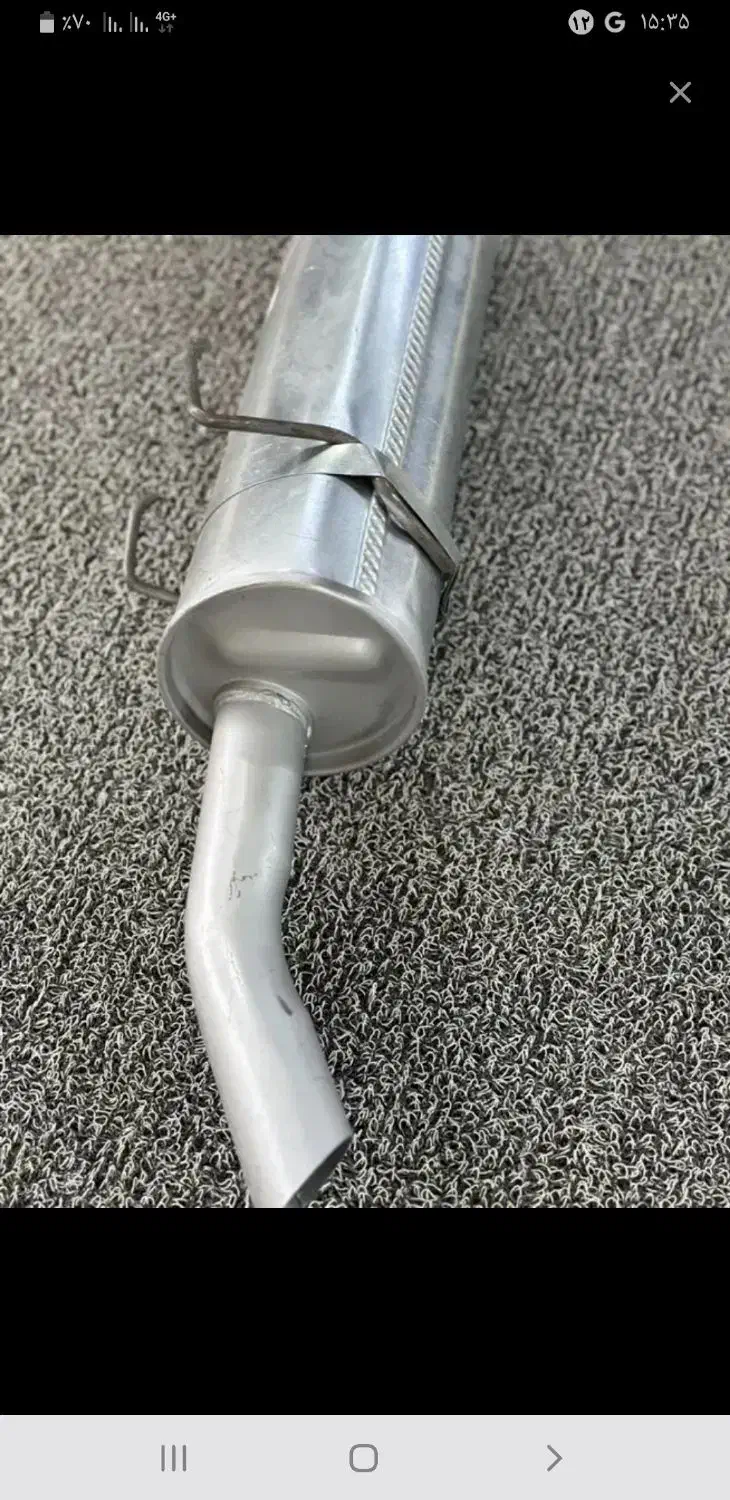 اگزوز بلوچ در حد نو یک ساعت رو ماشین بود|قطعات یدکی و لوازم جانبی|خرم‌آباد, |دیوار