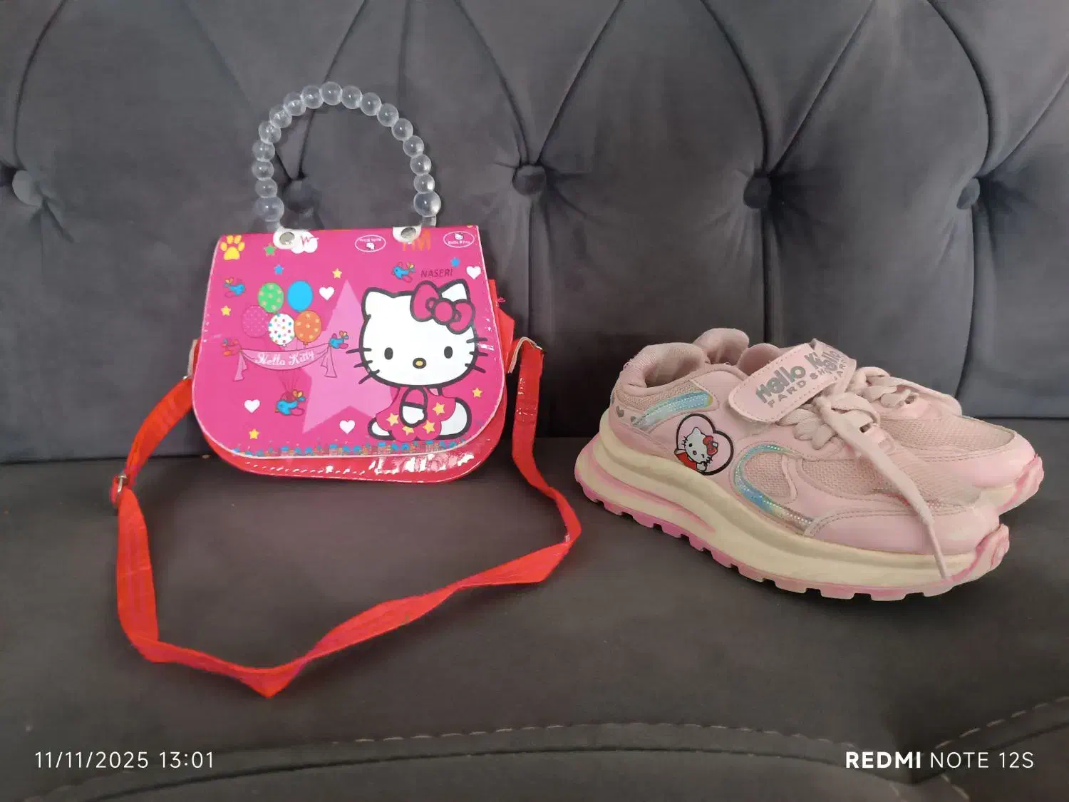 کیف و کفش کیتی سالم و تمیز فقط ۳۰۰|کفش و لباس بچه|قم, شهرک سازمان آب|دیوار