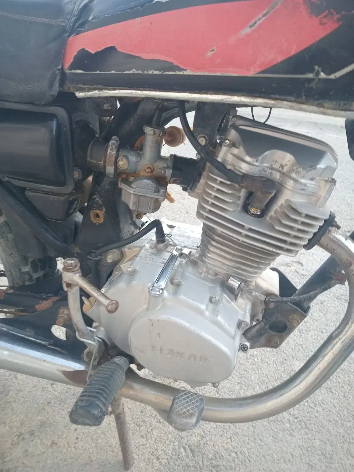 موتور ۱۲۵ مزایده|موتورسیکلت|مریوان, |دیوار