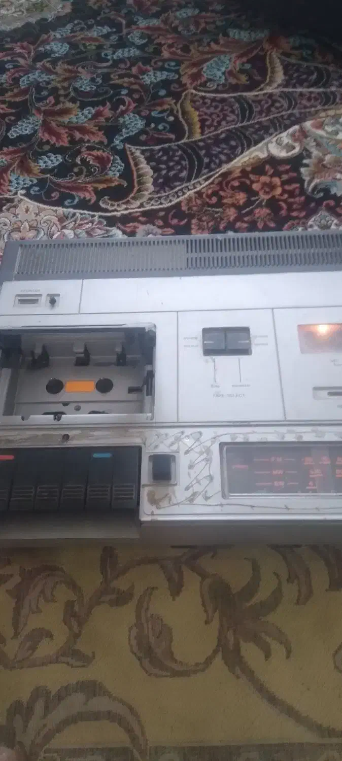 رادیو ظبت jvc|سیستم صوتی خانگی|ماهدشت, |دیوار