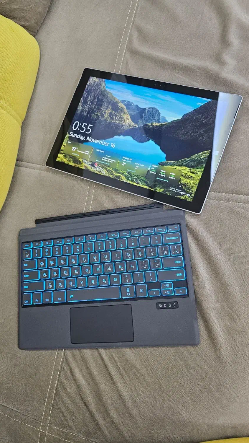 لپ تاپ مایکروسافت مدل Surface|رایانه همراه|اهر, |دیوار