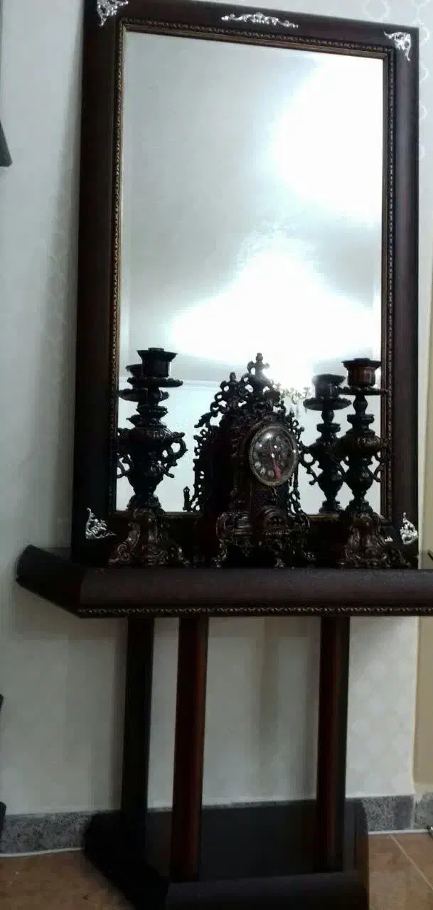 شمعدان و آینه|بوفه، ویترین، کنسول|شاهین دژ, |دیوار